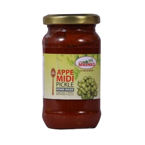 Malnad Appe Midi Mango Pickle - 200 g (100% Natural, No Preservatives, No Oil)