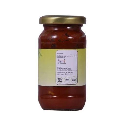 Malnad Appe Midi Mango Pickle - 200 g (100% Natural, No Preservatives, No Oil) - Image 2